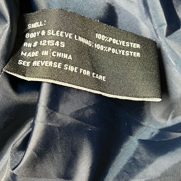 F.O.G London Fog Functional Outdoor Gear 3:1 Lined Zip Navy Jacket Sz Mens L - Picture 5 of 7